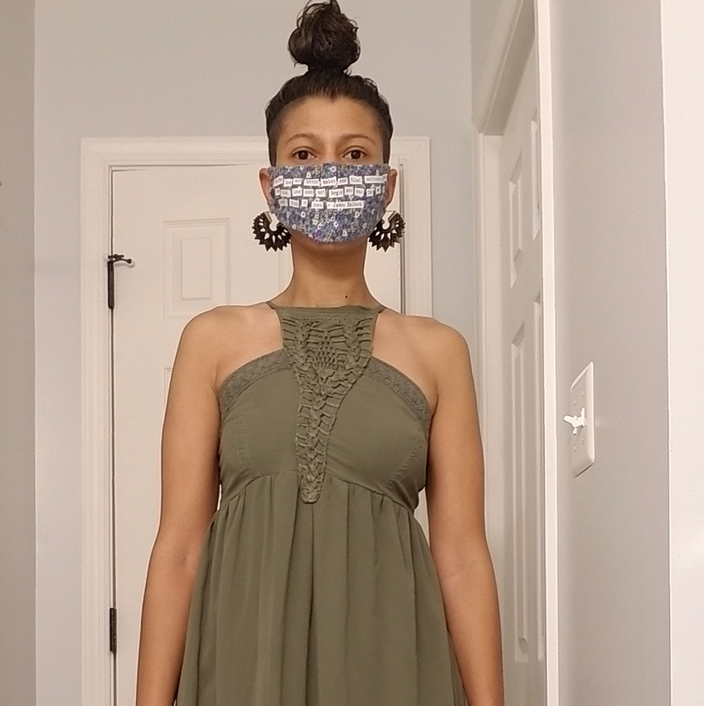 Olive Green Maxi Dress